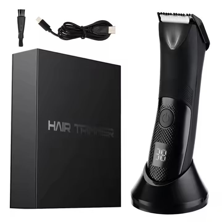 LED Display Hair Clipper Set