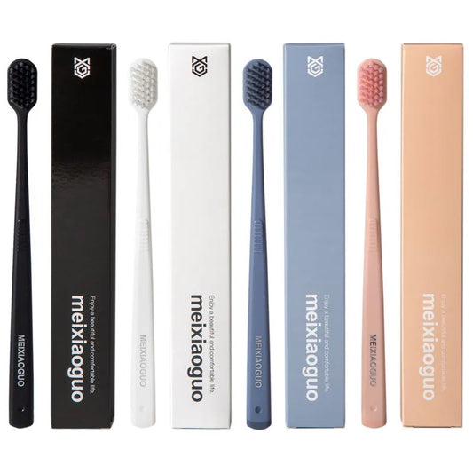 Ultra-fine Nano Ultra Soft Bristles  Premium Tooth Brush Pack of 4