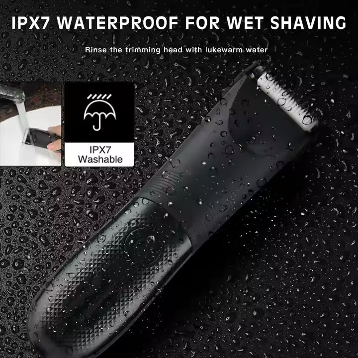 LED Display Hair Clipper Set