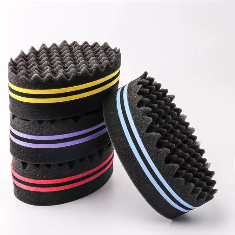 Magic Two Sided Hair Twist Sponge Foam (2 Pack)