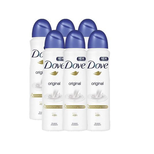 Dove Advanced Care Dry Spray
Antiperspirant Deodorant Cool Essentials (6 Pack)